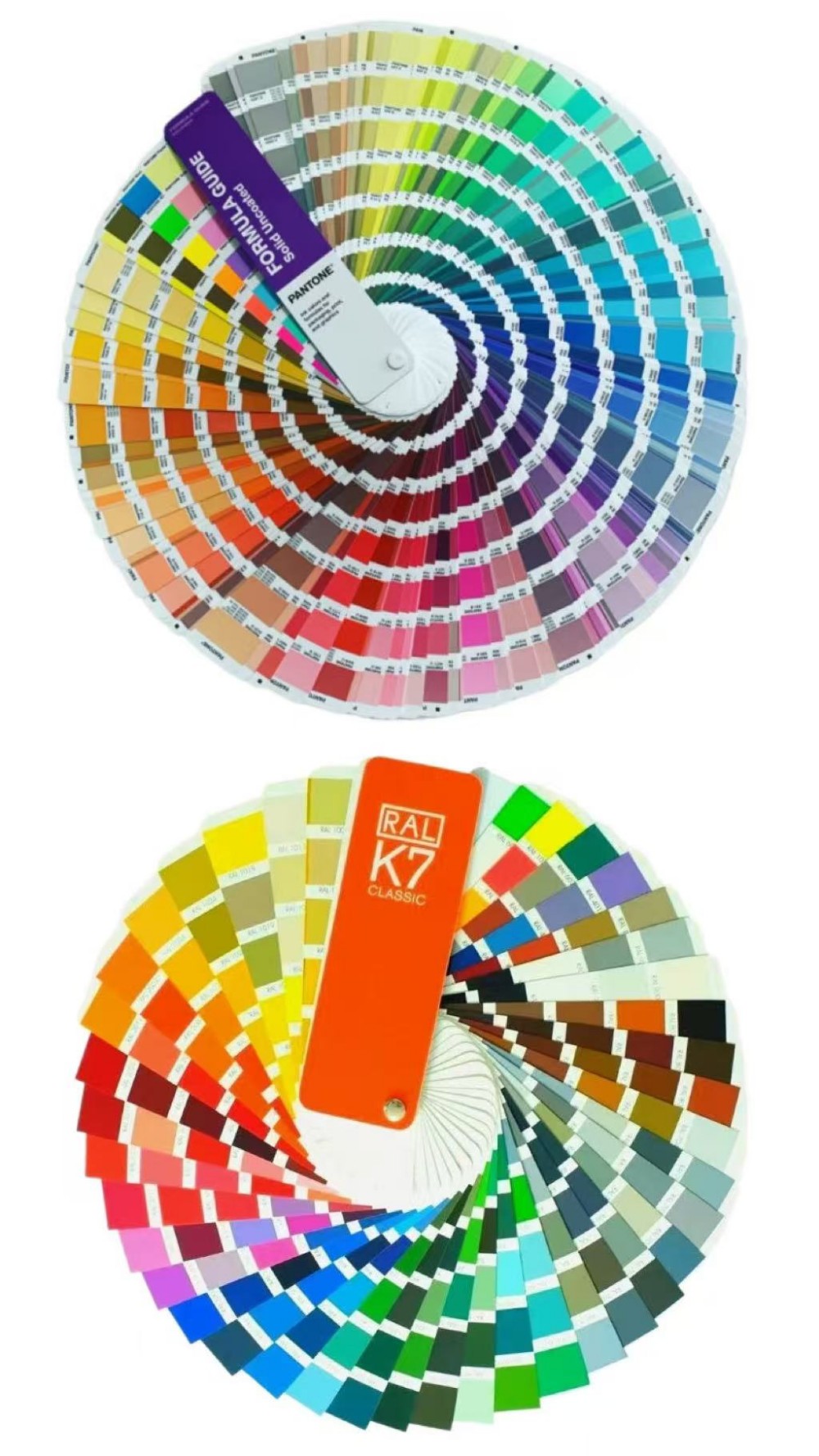 Ribló cec de colors YUKE estàndard pantone