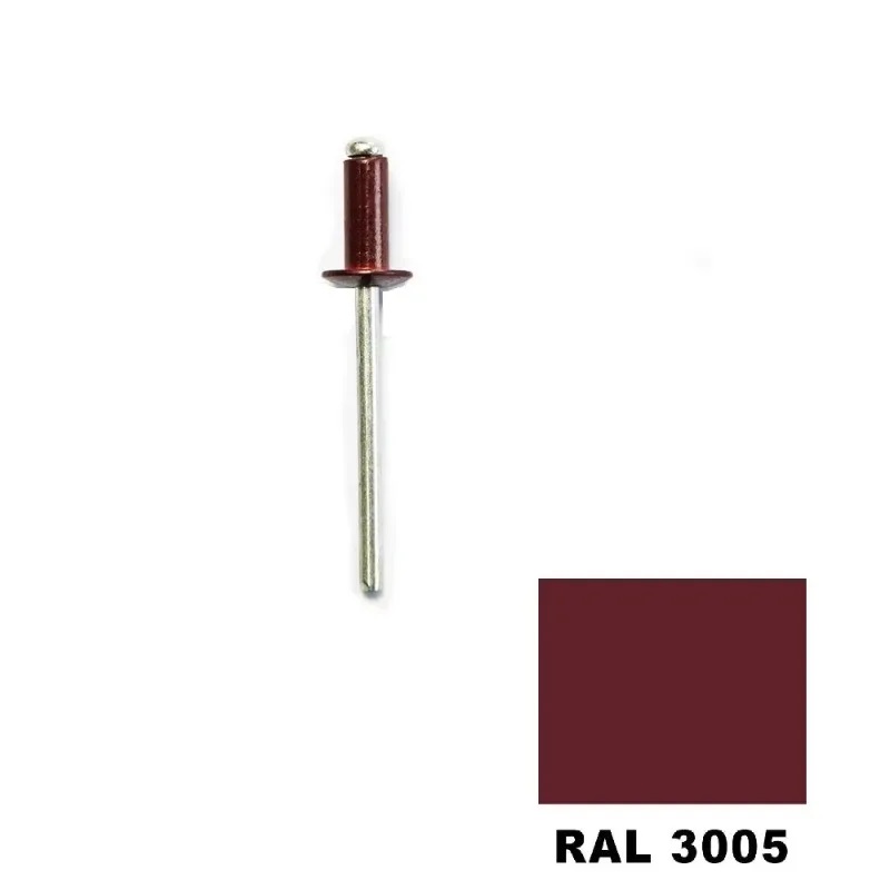YUKERIVET RAL3005 PAINTED BLIND RIVTES