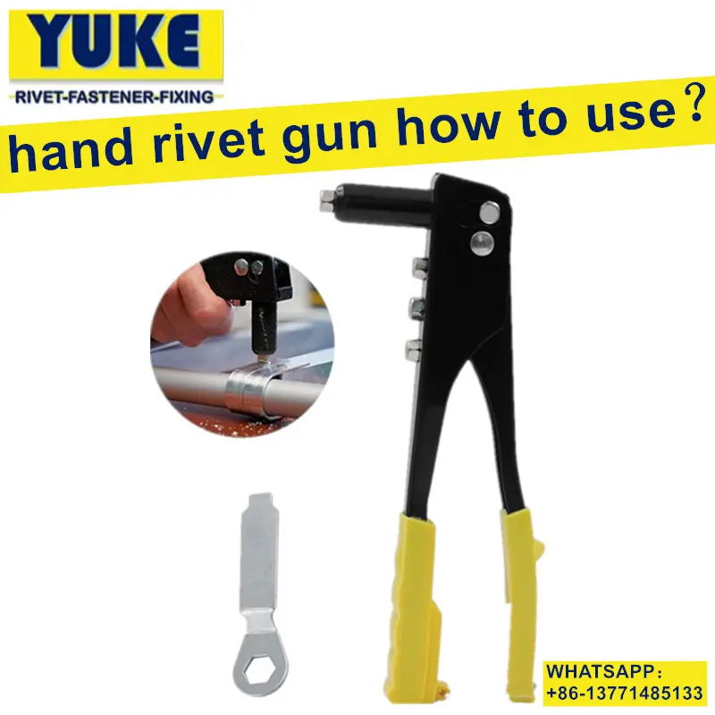 Remachadora YUKERIVET para remaches ciegos